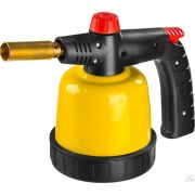 Паяльная лампа газовая STAYER с пьезоподжигом, на прокалываемый баллон 90х95 мм 190 гр, 1850°С, MaxTerm ML200