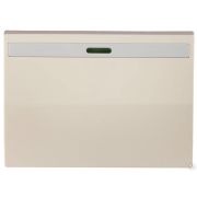 Выключатель СВЕТОЗАР ЭФФЕКТ проходной, с эффектом свечения, одноклавишный, без вставки и рамки, бежевый, 10A/~250B