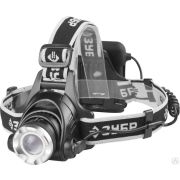 Фонарь ЗУБР ПРОФИ налобный светодиодный, 6Вт 450Лм, регулируемый фокус, 3 режима, трансформер, 4АА