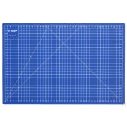 Коврик ЗУБР ЭКСПЕРТ, непрорезаемый, 3 мм, цвет синий, 450х300 мм
