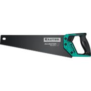 Ножовка для точного реза Alligator BLACK 11, 400 мм, 11 TPI 3D зуб, KRAFTOOL