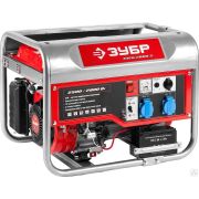 Бензиновый генератор с электростартером, 2800 Вт, ЗУБР