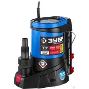 Дренажный насос ЗУБР с минимальным уровнем откачки до 1 мм, АкваСенсор, 250 Вт
