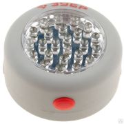 Фонарь светодиодный ЗУБР, 24 LED, магнит, крючок для подвеса, 3ААА