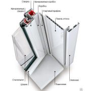 Наличник ПВХ белый 42 мм