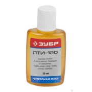 Флюс ЗУБР ЛТИ-120, пластиковый флакон, 30 мл