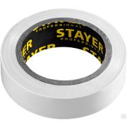 Белая изолента ПВХ, 10 м х 15 мм STAYER Protect-10