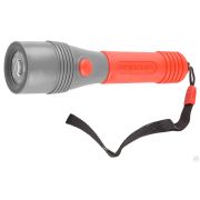 Фонарь ЗУБР Мастер ручной, пластмассовый, двукомпонентная ручка, 1 светодиод, 2АА